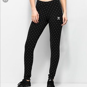 adidas Hu Pharrell Black & White Leggings NWT